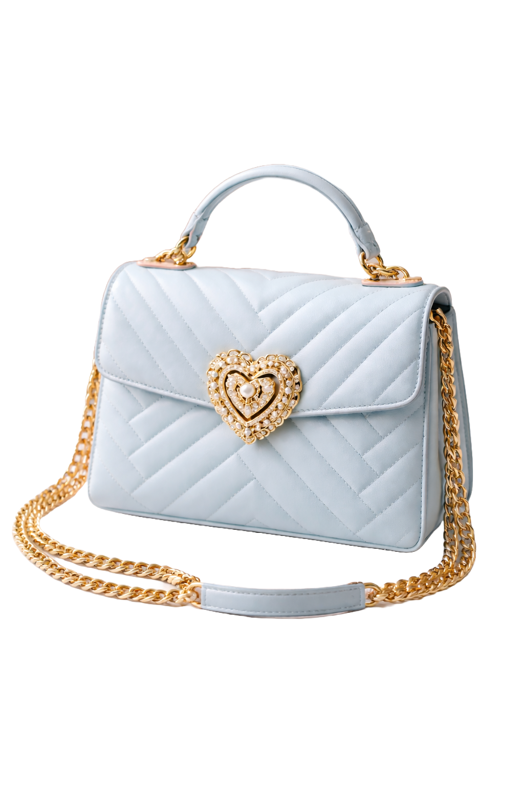 Blue sleek bag